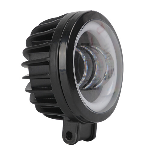 2Pièces Phare Spot Aluminium Noir Shockproof Étanche 2