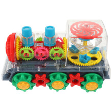Jouet Train À Piles Lumières Sons ABS Pour Enfants 1-3 Ans