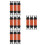 12Pièces Support Téléphone Elastique Ajustable Orange 6