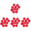 40 Pcs Threaded Wool Felt Ball Pendant Plush Ball 1