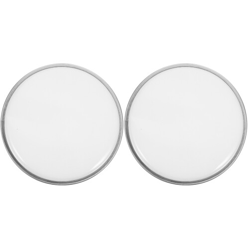 2Pcs White Drum Replacement Lightweight Polyester for Home