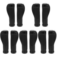 5Pairs Comfortable Rubber Bike Handlebar Grips Shockproof Grip Covers