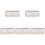 5Pcs Refrigerator Organizer Bins for Fruit and Veggies White 1