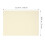 50Pcs Beige A4 Certificate Paper Writable Printable for Office School 2