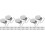 3 Pcs Bedsheets Peach Heart Clip Clips Holders Newborn Man 4