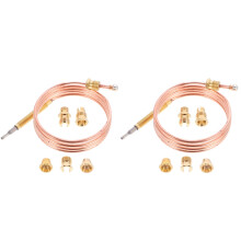 2Pièces Thermocouple Gaz Poêle Cuivre Rose Gold