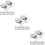 3 Pcs Bedsheets Peach Heart Clip Clips Holders Newborn Man 9