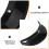 3Pcs Black Pc Visor for Motorcycle Uv Protection Replacement 10