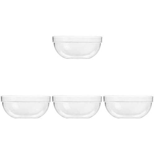 4Pièces Bols Clairs Pièce Pour Cuisine Auto Bol Multi-Usage