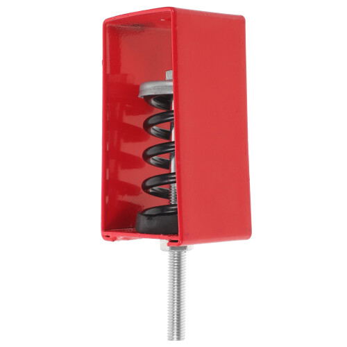 2Pcs Red Spring Vibration Isolator Hanger Zinc Steel for Machine Use 2