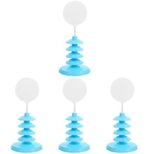 4Pcs Blue Tabletop Lollipop Holder PP Display Rack for Birthday Events