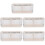 5Pcs Refrigerator Organizer Bins for Fruit and Veggies White 6