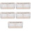 5Pcs Refrigerator Organizer Bins for Fruit and Veggies White 7