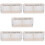 5Pcs Refrigerator Organizer Bins for Fruit and Veggies White 8