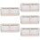 5Pcs Refrigerator Organizer Bins for Fruit and Veggies White 10
