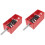 2Pcs Red Spring Vibration Isolator Hanger Zinc Steel for Machine Use 5