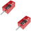 2Pcs Red Spring Vibration Isolator Hanger Zinc Steel for Machine Use 7