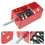 2Pcs Red Spring Vibration Isolator Hanger Zinc Steel for Machine Use 10