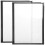 6St PVC Menuholder Transparant Stevig En Ruimtebesparend 2