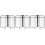 6St PVC Menuholder Transparant Stevig En Ruimtebesparend 4