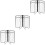 6St PVC Menuholder Transparant Stevig En Ruimtebesparend 5