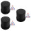 3Sets ABS Cups Black Compact Holders for Home and Party Use 7