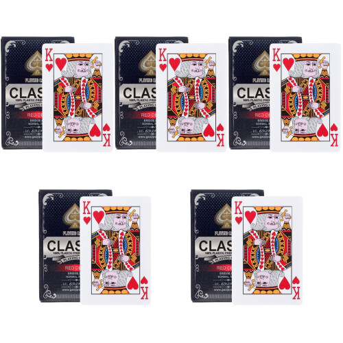 Partykaarten Deck Stevig Plastic Bordspel Poker Thuis 1