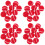 40 Pcs Threaded Wool Felt Ball Pendant Plush Ball 4