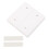 CR2032 86 Quattro-Gang Bianco ZigBee 3.0 50m Interruttore 4