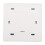 CR2032 86 Quattro-Gang Bianco ZigBee 3.0 50m Interruttore 10