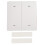 CR2032 86 Quattro-Gang Bianco ZigBee 3.0 50m Interruttore 13