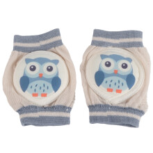 Adjustable Elastic Leg Warmers for Babies, Anti-Slip Knee Pads with Thick Padding Machine Washable Design, Breathable Mesh Fabric for Crawling