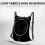Adjustable Shoulder Straps Foldable Travel Backpack Lightweight Breathable Mesh Durable SBS Zipper Water Resistant Fabric Multi Purpose Spacious 6