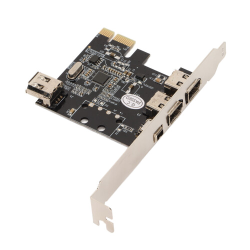 Ieee1394Controller For Pc, Firewire800Adapter With External Ports Full Duplex Channel Support Up To400Mbps Data Transfer Speed For Windows Mac 2