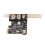 Ieee1394Controller For Pc, Firewire800Adapter With External Ports Full Duplex Channel Support Up To400Mbps Data Transfer Speed For Windows Mac 4
