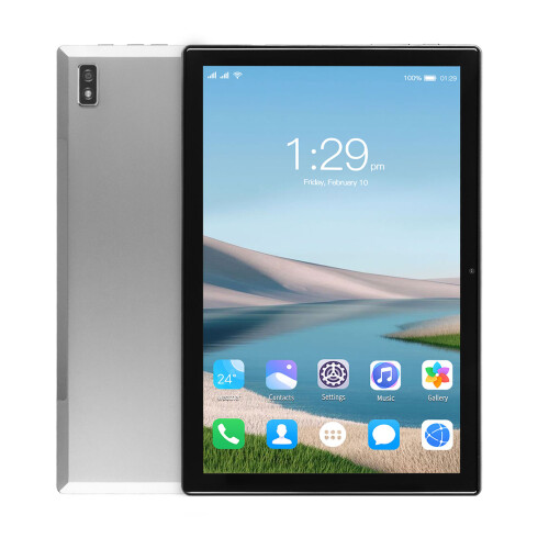 Stereo Speakers HD Display Android Tablet With Octa Core CPU USB C Fast Charging2In1Design Google Certified Dual WiFi Support Expandable Memory 1