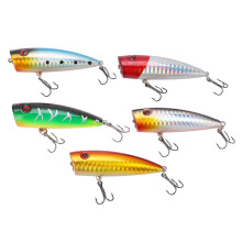 Bass Trout Fishing Lures Set Minnow Crankbaits Pencil Jointed Popper VIB Lures Kit Freshwater Saltwater Sharp Hooks Penetrating Power BBS Sound Bead