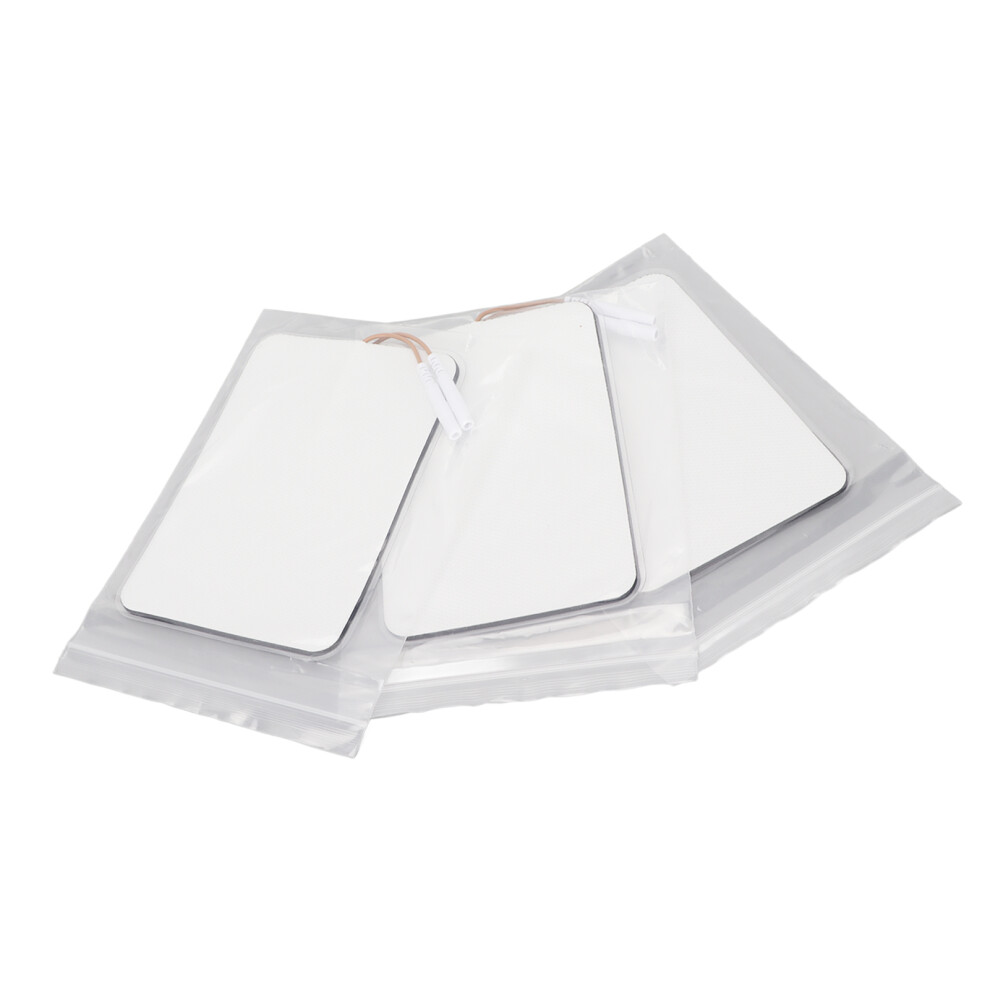 6PCS Self-Stick Electrode Patches 8x12cm for Pectoralis & Shoulders