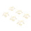 Smooth Surface Anti-Rust Plastic Coating DIY Fun Romantic Star Moon Shapes High-Quality Material Multi-Functional Application Creative Design 6
