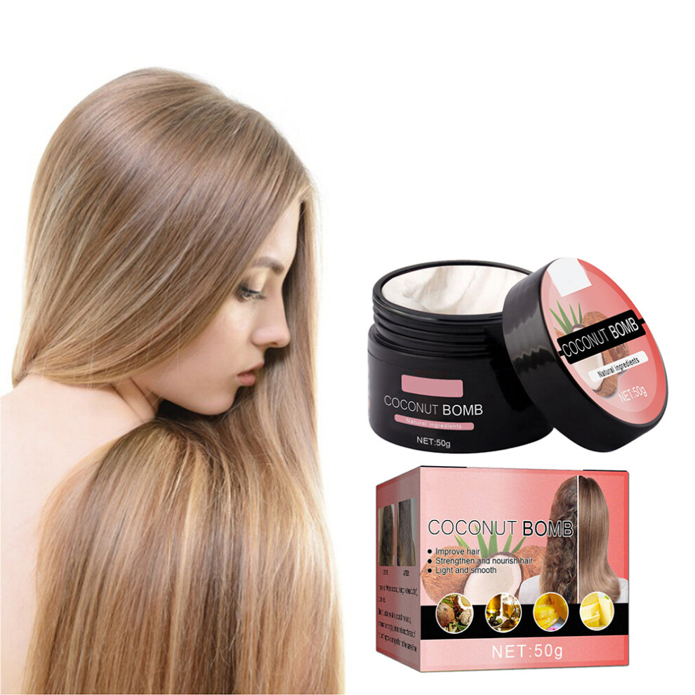 Radiant Hair Mask, Collagen Hair Mask, Infused with Antioxidants for Smooth Silky Hair, Fixes Frizz, Suitable for All Hair Types (Pack)