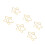 Smooth Surface Anti-Rust Plastic Coating DIY Fun Romantic Star Moon Shapes High-Quality Material Multi-Functional Application Creative Design 7