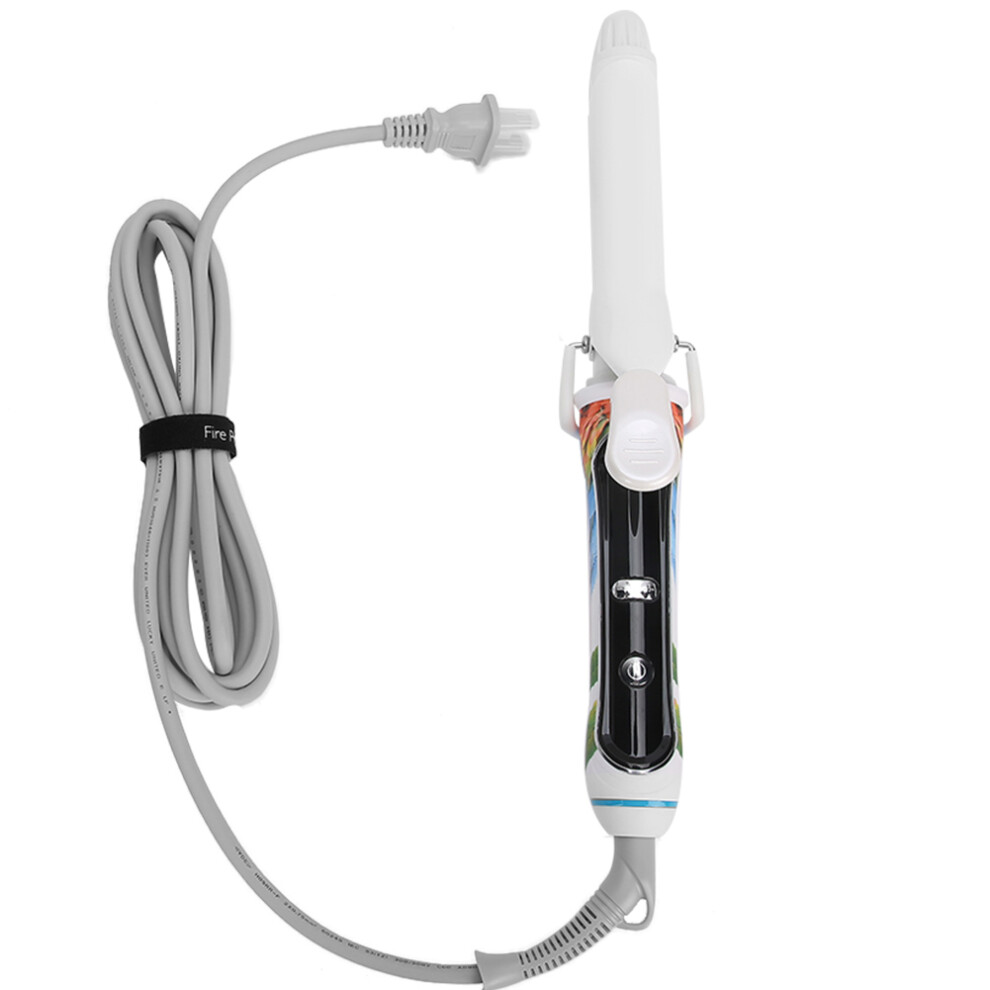 Compact Curling Wand, Rapid Heating Technology28mm Spring Coated Adjustable Temp for Safe and Versatile Styling, Universal Use with Travel-Friendly