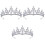3Stk Damen Hochzeit Brautschmuck 4