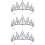 3Stk Damen Hochzeit Brautschmuck 9