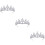 3Stk Damen Hochzeit Brautschmuck 10