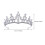 3Stk Damen Hochzeit Brautschmuck 11