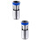 2Pièces Douche Evacuation Sol Acier Inox Durable Anti-Odeur Argenté 7