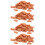 200Pièces Miniatures 1:35 Rouge Pour Créations DIY 6