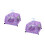 2Pièces Abri Violet , Facile À 4
