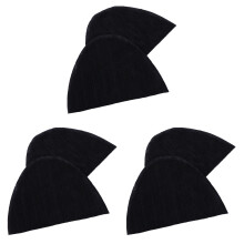 3Paires Patchs Talons Noir Anti-Frottement Pieds